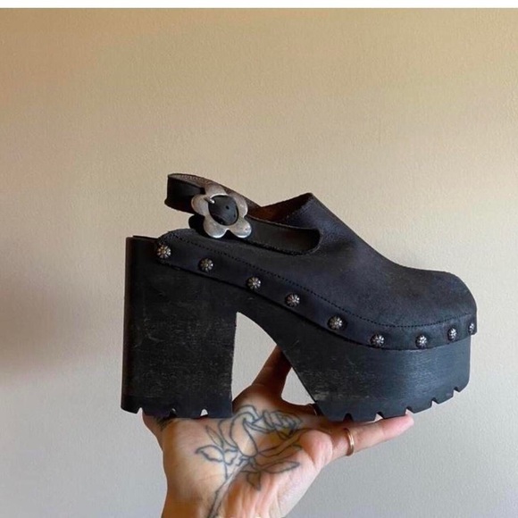 Buffalo David Bitton Shoes - Buffalo David Bitton Black Platform Shoes